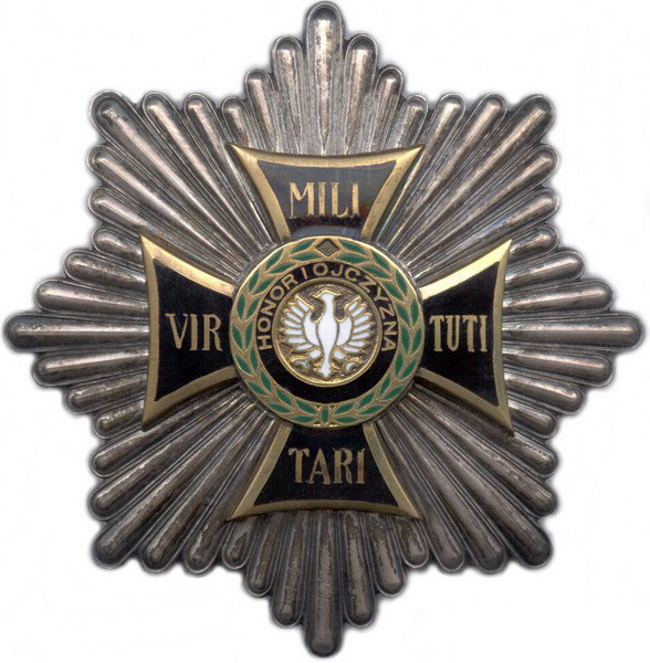 Звезда ордена Военного достоинства (Virtuti Militari)