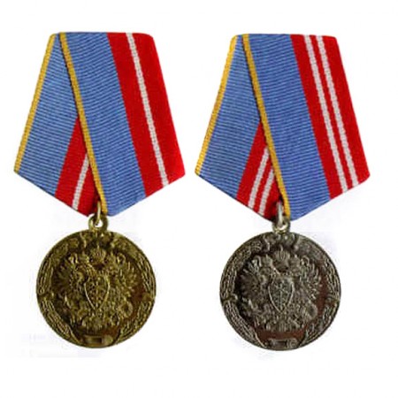 Медали «За воинскую доблесть» I и II степени