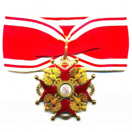 Знак ордена Святого Станислава